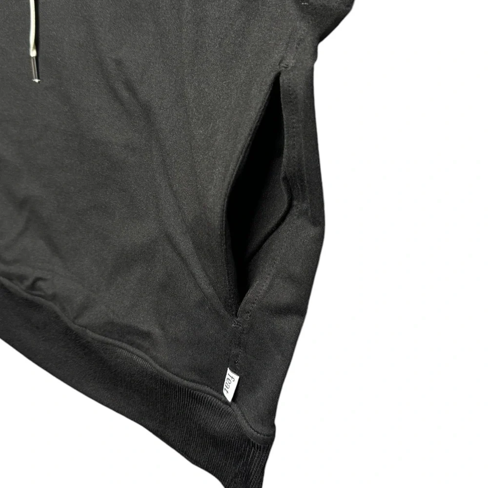 FEAT‎ Unisex Hoodie Black Small Flowtech Roam Sweatshirt Pullover Soft Casual